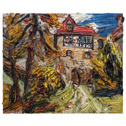 Herbstliches Schloss 