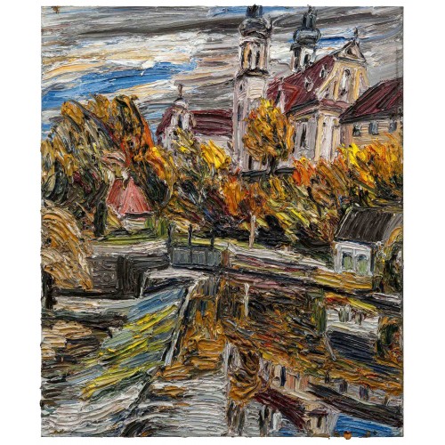 Obermarchtal am Abend 