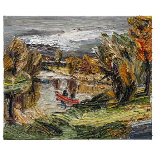 Kanufahrer auf der Donau