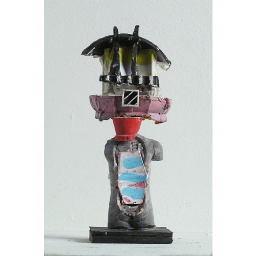 Figur mit Schürze