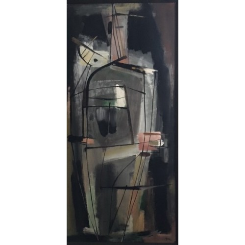 Sitzende Figur mit Kind