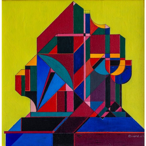 Komposition gelb (kristallin)