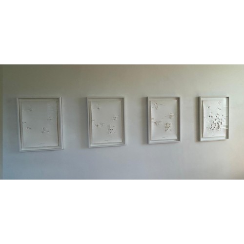 Papierarbeiten mittel Hochformat