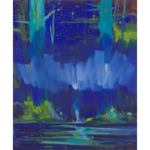 Reflexion über Der Mond zu Füßen