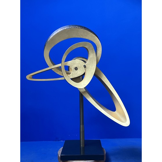 Scheibenmandala III/Wandplastik