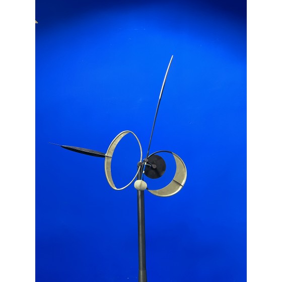 Wandplastik Drei Formen 