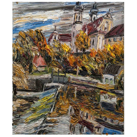 Obermarchtal am Abend 