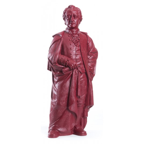 J.W. von Goethe, purpurrot