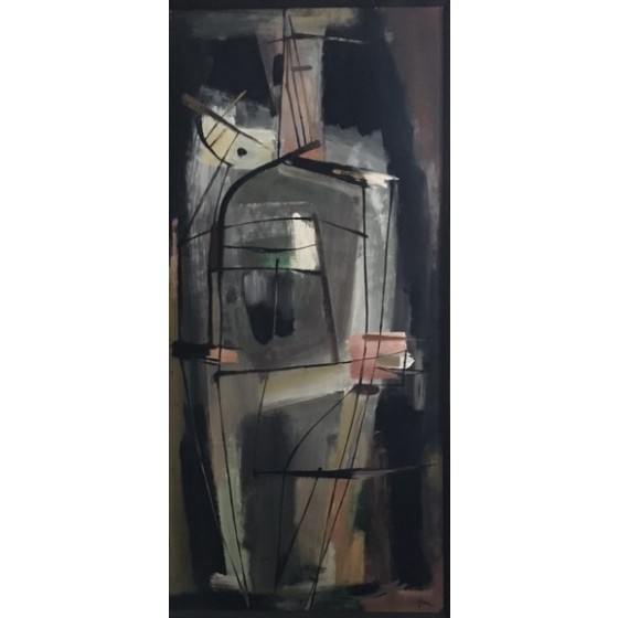 Sitzende Figur mit Kind