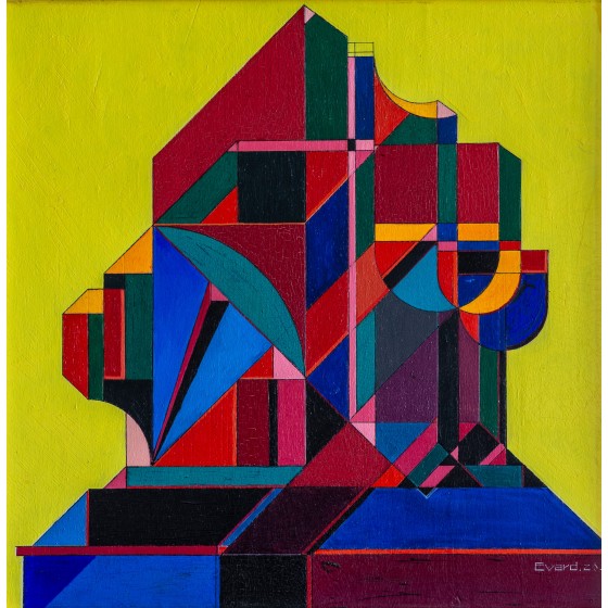 Komposition gelb (kristallin)