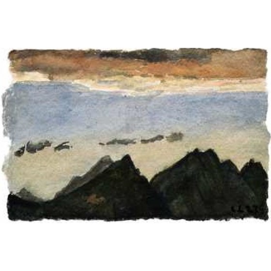 Krabergzinken am Abend