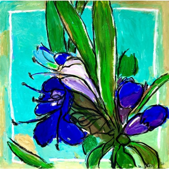 Bäume und Blüten. Ysop, biblische Pflanze